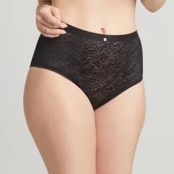 Culotte Noir Just Me -Élégance Lingerie Promos Boutique BL03492 030 WEB 1