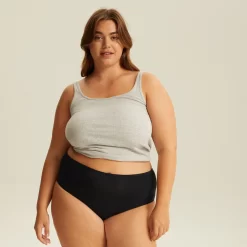 Culotte Très Haute One Size Noire JUST ONE COTON 7 Culotte Très Haute One Size Noire JUST ONE COTON -Élégance Lingerie Promos Boutique BL04601 030 WEB 3