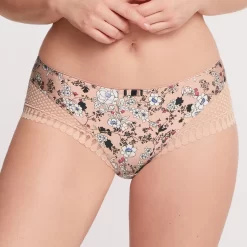 Boxer Beige Imprime Marbella -Élégance Lingerie Promos Boutique BL07494 9K4 WEB 1