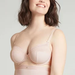 Soutien-gorge Emboîtant Avec Armatures Beige Rosé Just Perfect 6 Soutien-gorge Emboîtant Avec Armatures Beige Rosé Just Perfect -Élégance Lingerie Promos Boutique BL14464 048 WEB 1