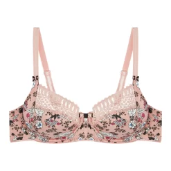 Soutien-gorge Emboîtant Avec Armatures Beige Imprime Marbella