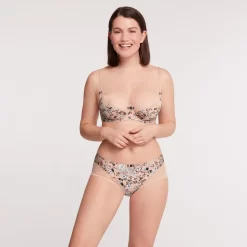 Soutien-gorge Emboîtant Avec Armatures Beige Imprime Marbella -Élégance Lingerie Promos Boutique BL14494 9K4 WEB 3