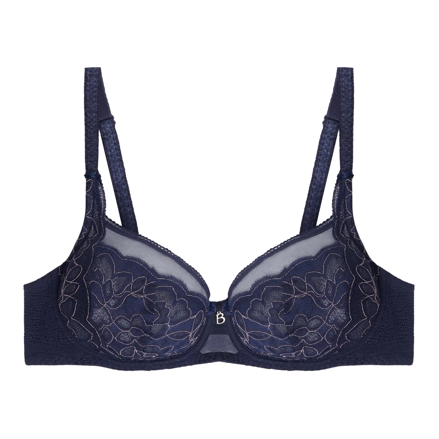 Soutien-gorge Emboîtant Avec Armatures Marine CAPRI 1 Soutien-gorge Emboîtant Avec Armatures Marine CAPRI