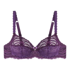 Soutien-gorge Emboîtant Avec Armatures Violet PAMPELUNE HARMONY