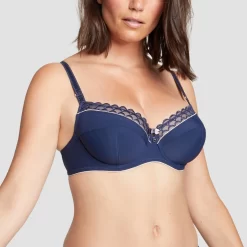 Soutien-gorge Emboîtant Avec Armatures Marine Sydney Pure -Élégance Lingerie Promos Boutique BL14563 021 WEB 1