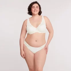 Soutien-gorge Coques Avec Armatures Ivoire Pampelune -Élégance Lingerie Promos Boutique BL27453 011 WEB 3