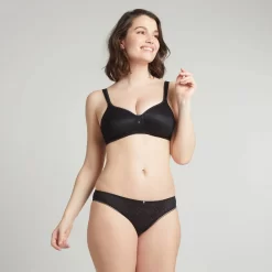 Soutien-gorge Foulard Coques Noir Mandalay -Élégance Lingerie Promos Boutique BL72477 030 WEB 3