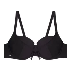 Haut De Maillot Avec Armatures Noir Porto Vecchio